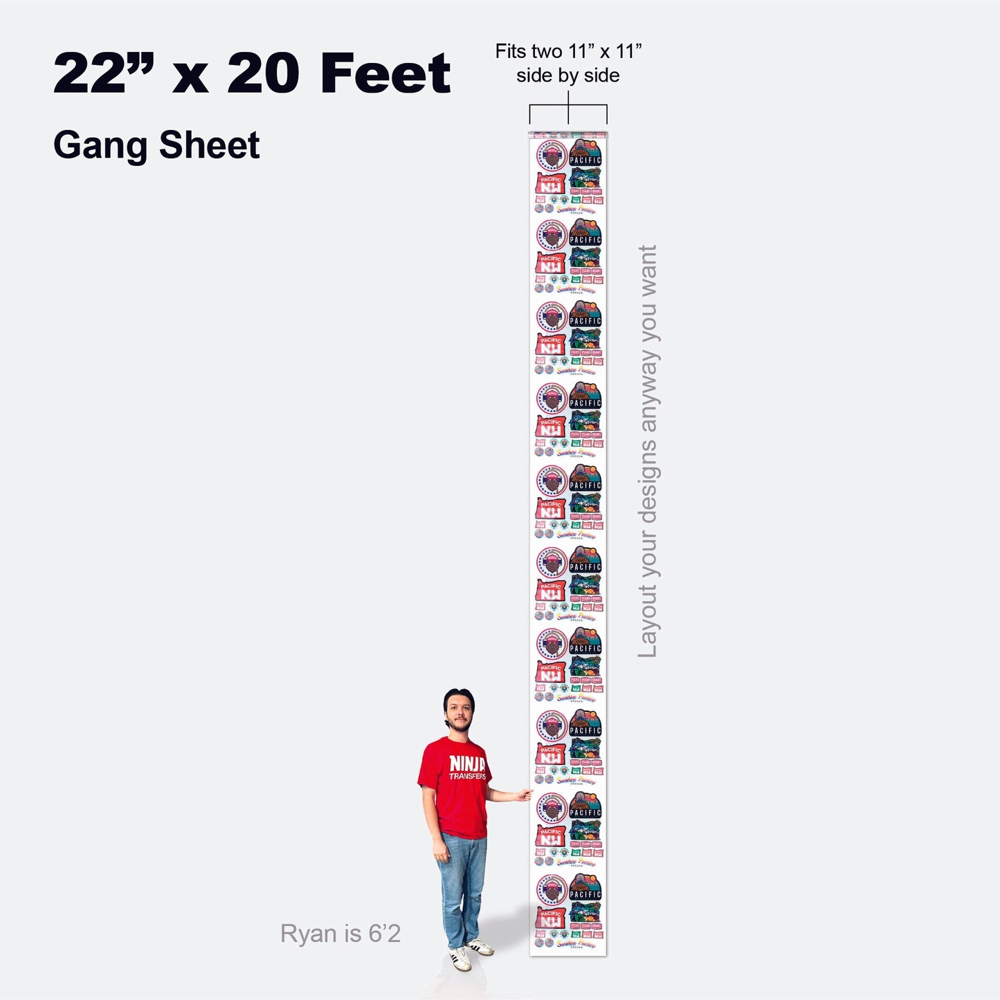DTF Gang Sheet Builder