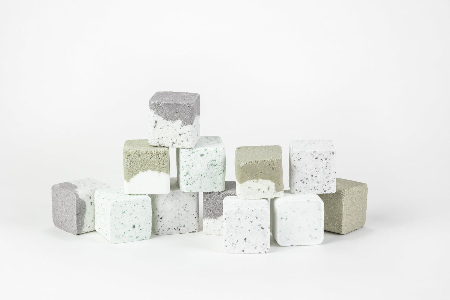 CBD Shower Steamers Gift Set with CBD - 5 Big Fizzies (THC Free)